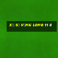 xổ số vĩnh long 11 8