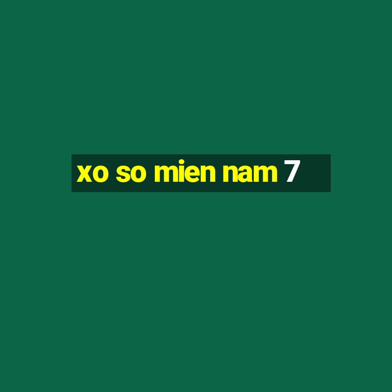 xo so mien nam 7