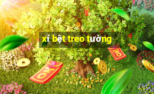 xí bệt treo tường