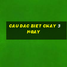 cau dac biet chay 3 ngay