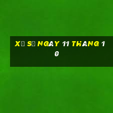 xổ số ngày 11 tháng 10