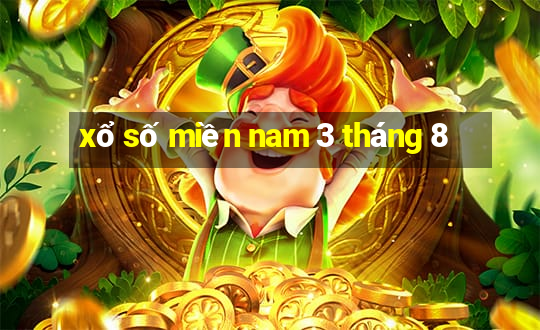 xổ số miền nam 3 tháng 8