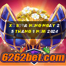 xổ số đà nẵng ngày 25 tháng 1 năm 2024