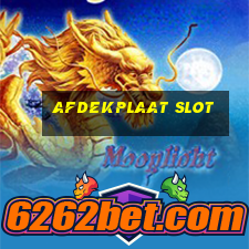 afdekplaat slot