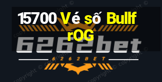 15700 Vé số BullfrOG