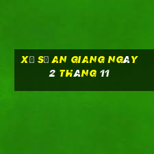 xổ số an giang ngày 2 tháng 11