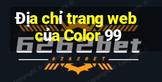 Địa chỉ trang web của Color 99