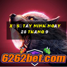 xổ số tây ninh ngày 28 tháng 9