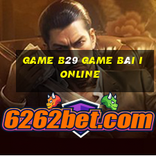 Game B29 Game Bài Ionline