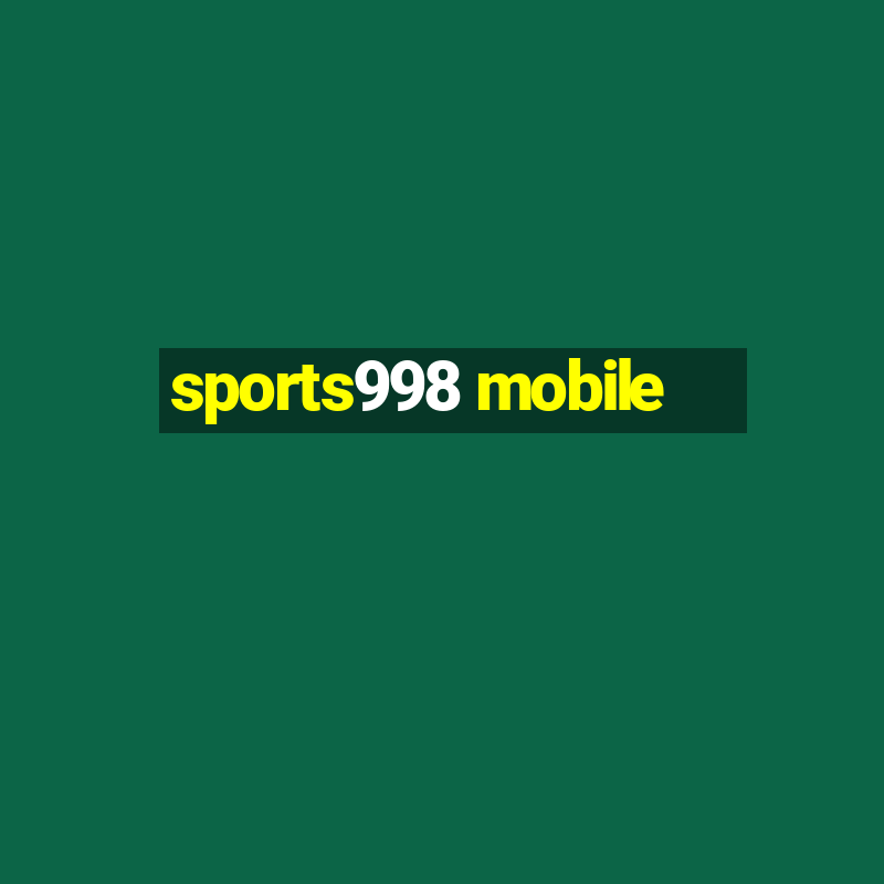 sports998 mobile