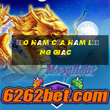 đạo hàm của hàm lượng giác