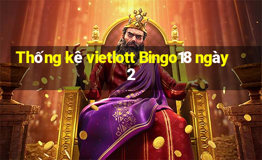 Thống kê vietlott Bingo18 ngày 2