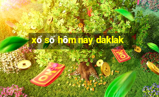 xổ số hôm nay daklak