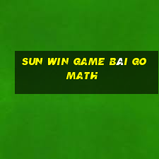 Sun Win Game Bài Go Math