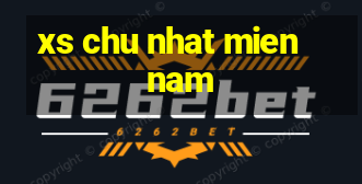 xs chu nhat mien nam