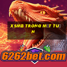 xsmb trong một tuần