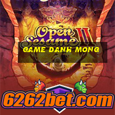 game danh mong