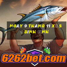 ngày 9 tháng 11 xổ số bình định