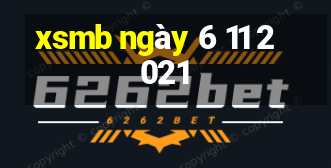 xsmb ngày 6 11 2021