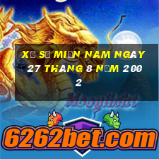 xổ số miền nam ngày 27 tháng 8 năm 2002