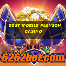 best mobile playson casino