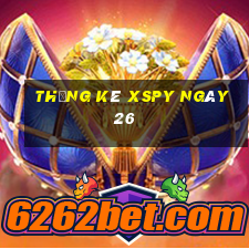 Thống kê XSPY ngày 26