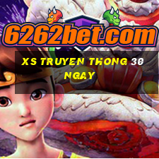 xs truyen thong 30 ngay