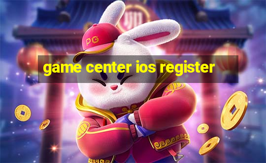 game center ios register