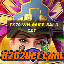 Tx79 Vin Game Bài 3 Cây