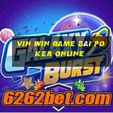 Vin Win Game Bài Poker Online