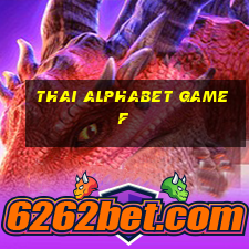 thai alphabet game f