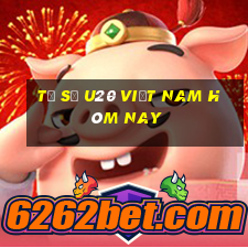 tỷ số u20 việt nam hôm nay