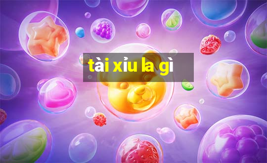 tài xỉu la gì