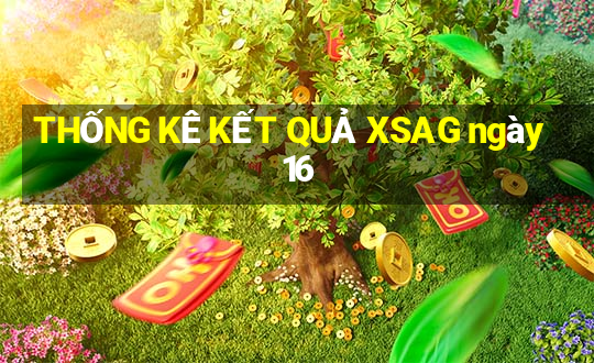 THỐNG KÊ KẾT QUẢ XSAG ngày 16