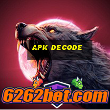 apk decode