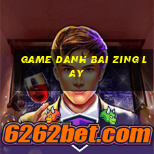 game danh bai zing lay