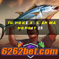 Thống kê Xổ Số an giang ngày 25