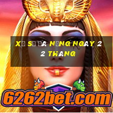 xổ số đà nẵng ngày 22 tháng