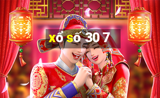 xổ số 30 7