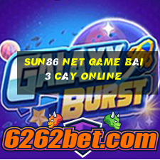 Sun86 Net Game Bài 3 Cây Online