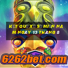 kết quả xổ số miền nam ngày 13 tháng 8