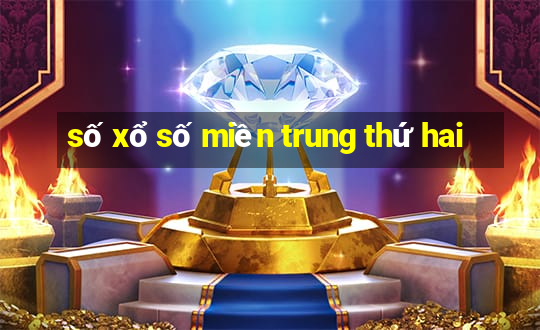 số xổ số miền trung thứ hai