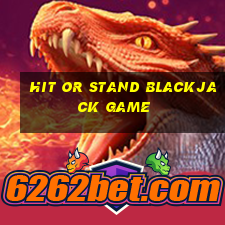 hit or stand blackjack game