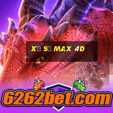 xổ số max 4d