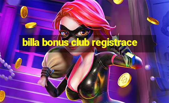 billa bonus club registrace