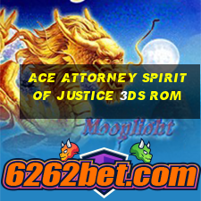 ace attorney spirit of justice 3ds rom