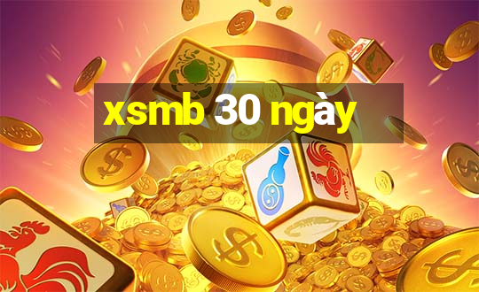 xsmb 30 ngày