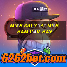 muốn coi xổ số miền nam hôm nay