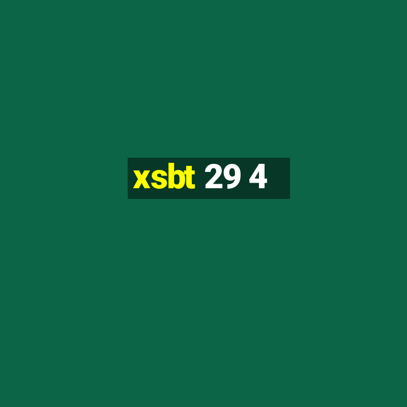 xsbt 29 4