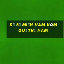 xổ số miền nam hôm quả thứ nam